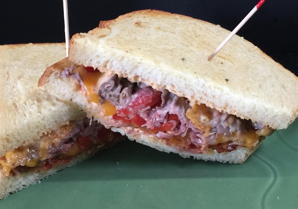 The Speciale David on toasted parmesan sourdough