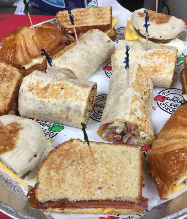 Grilled sandwiches from the deli counter